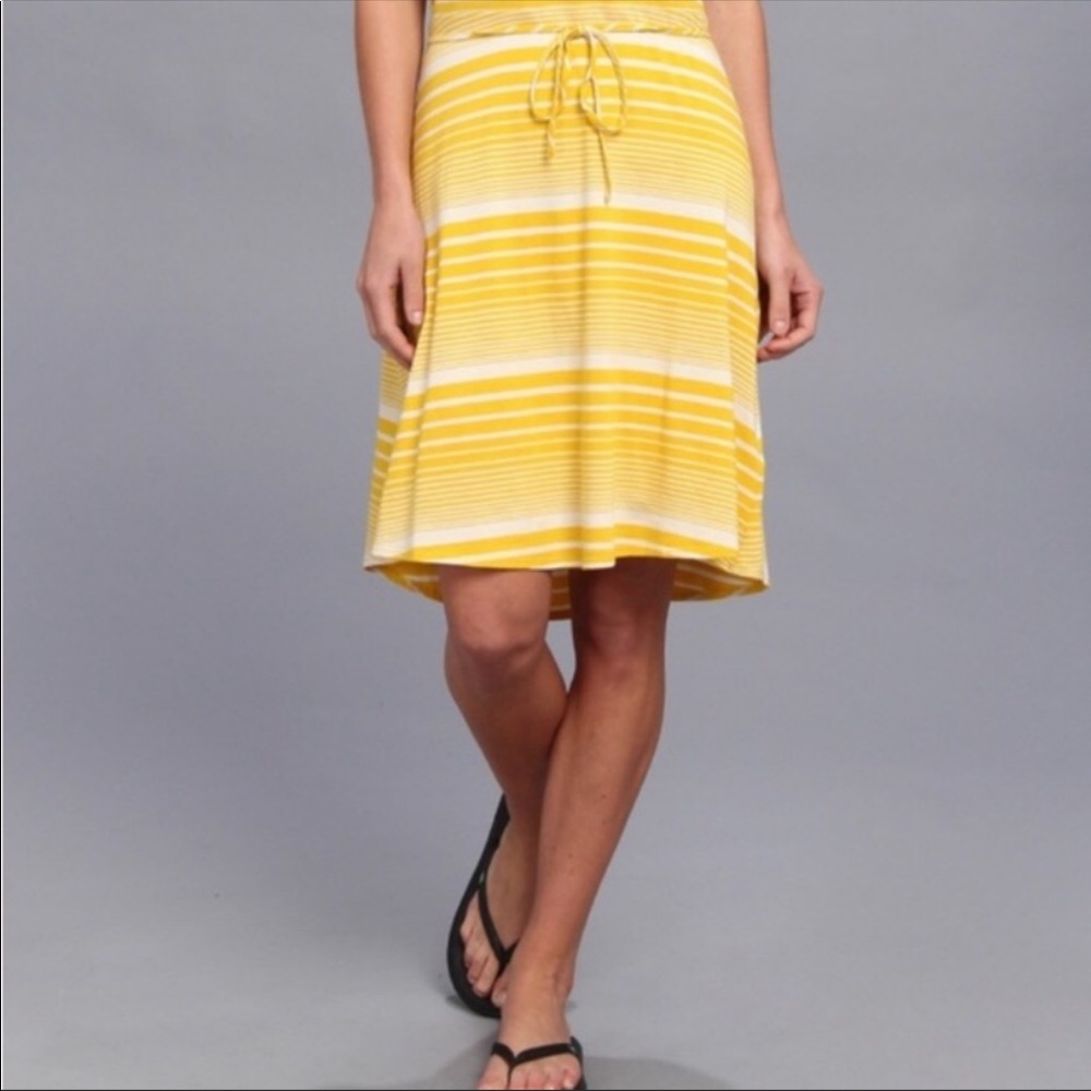 North Face Bright Yellow Casual Kambra Dress - Picture 2 of 8